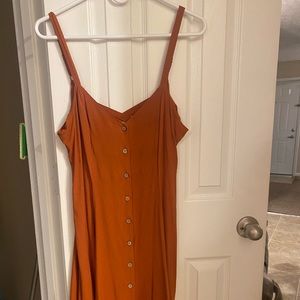 Orange medium maxi dress